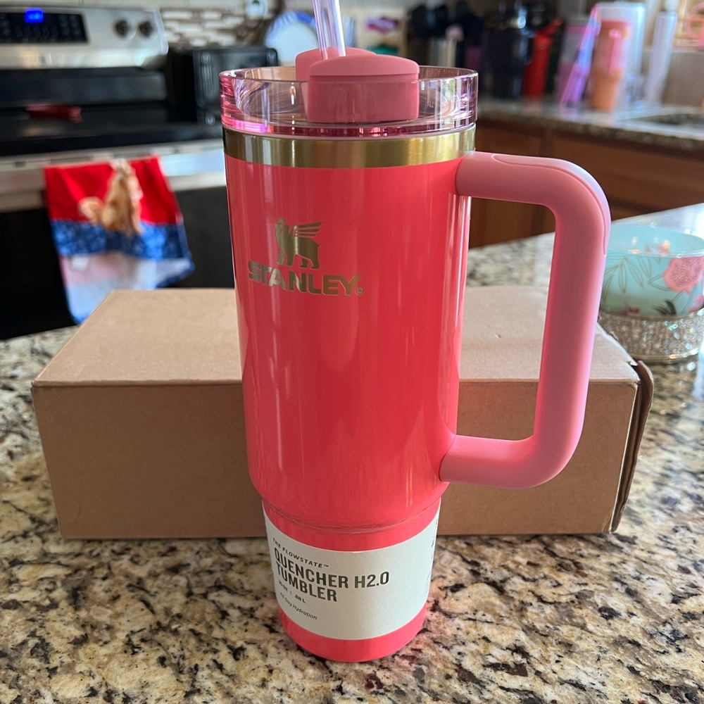 Stanley tumbler.
